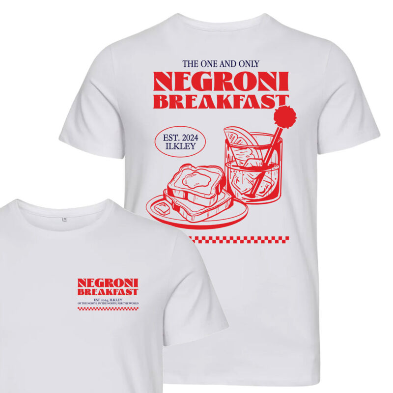 Negroni Breakfast - Front and Back Print Original Thumbnail